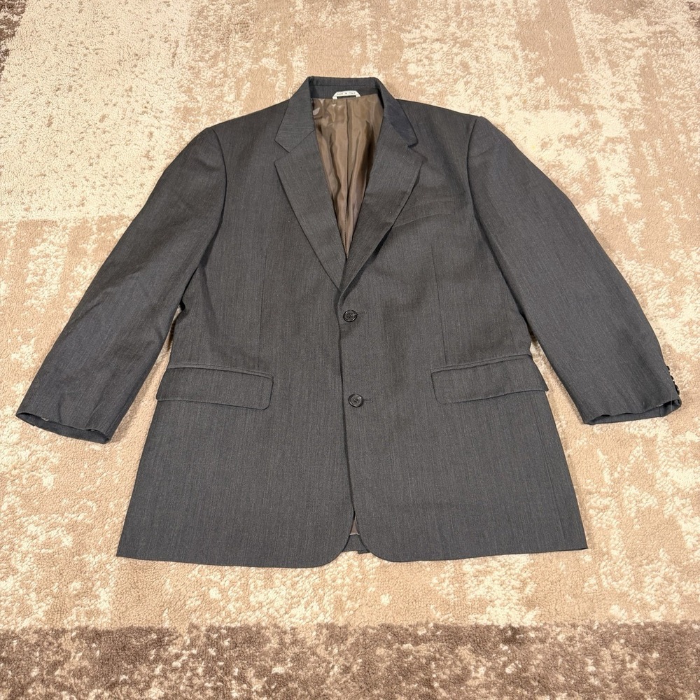 J. Crew Oarsman Blazer Mens 40R Wool 2 Button Jacket Sport Coat Preppy Italy